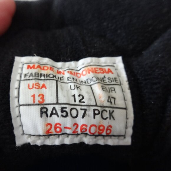 Reebok men's size 13, hiking boots, leather upper, lace up, rubber bottoms, VGC - Picture 7 of 15